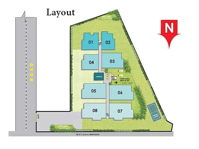 Maruti Rich The Lake Towers, Madhapur