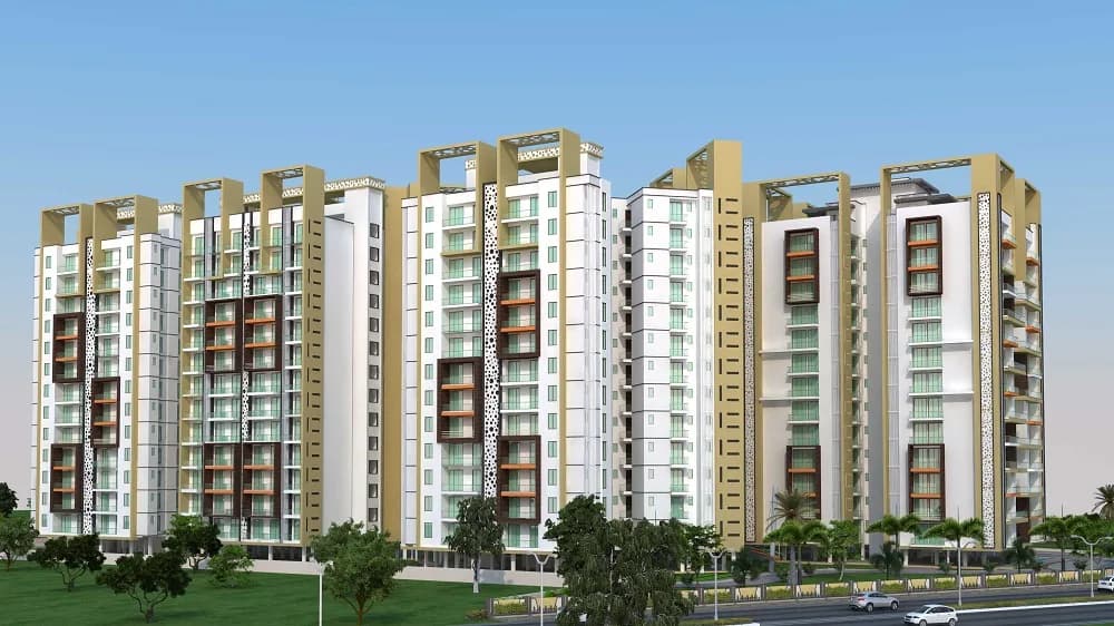 Sankalp Suparshwa Garden City — Apartments Elevation