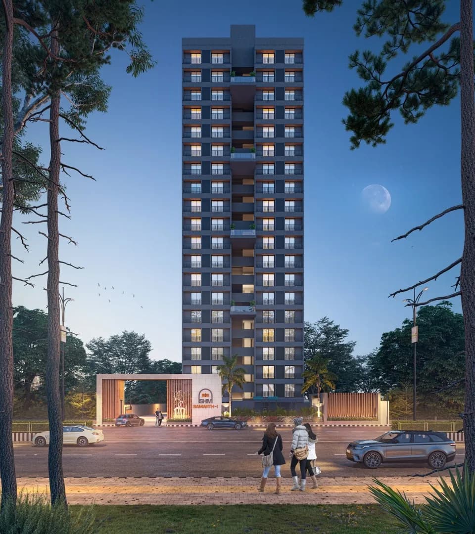 Shiv Samarth 1 and 2 — Elevation
