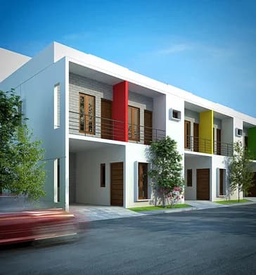 Victory Eco Homes — Side Elevation