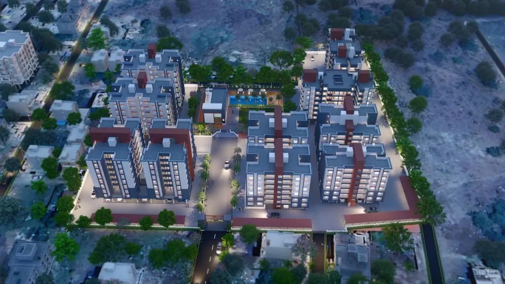 Leverage Green Parks Opal, Koradi Road