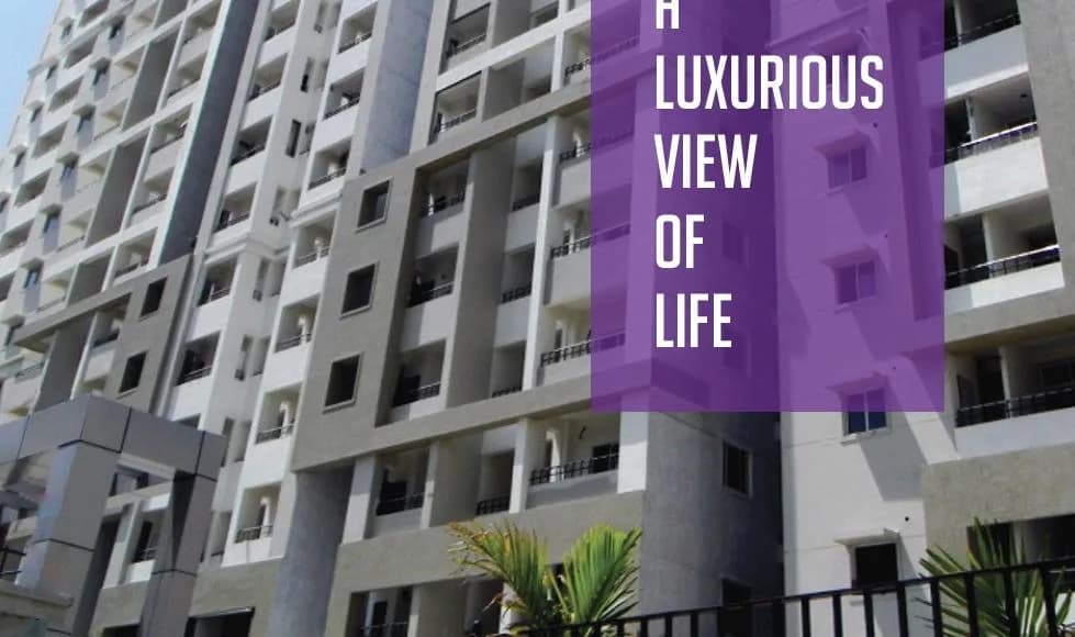 Manjeera Purple Sky Villas — Front View