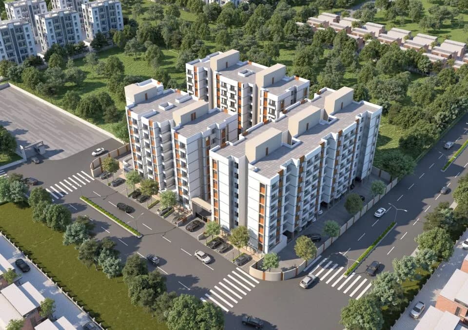 Samruddhi Skyrise 1, Kalali