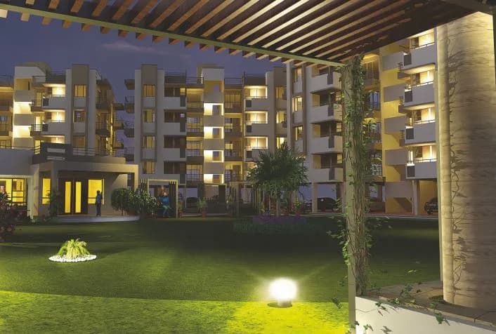Vivan Bhagwati Retreat — Night view