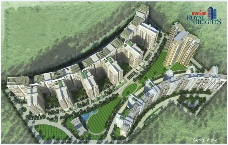 Avalon Royal Heights — Site Aerial View