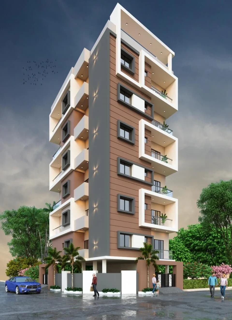 Rustamji Heights, Mhalgi Nagar