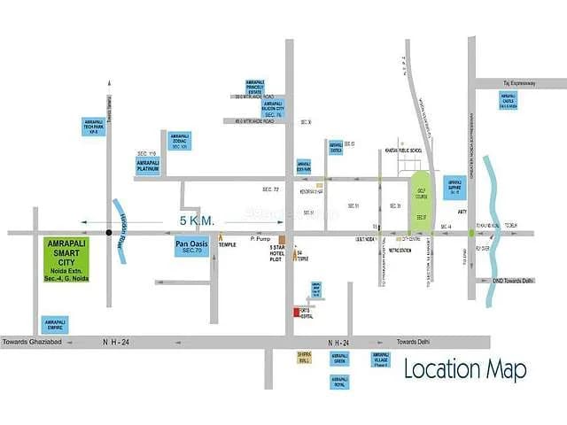 Amrapali Smart City, Noida Extension