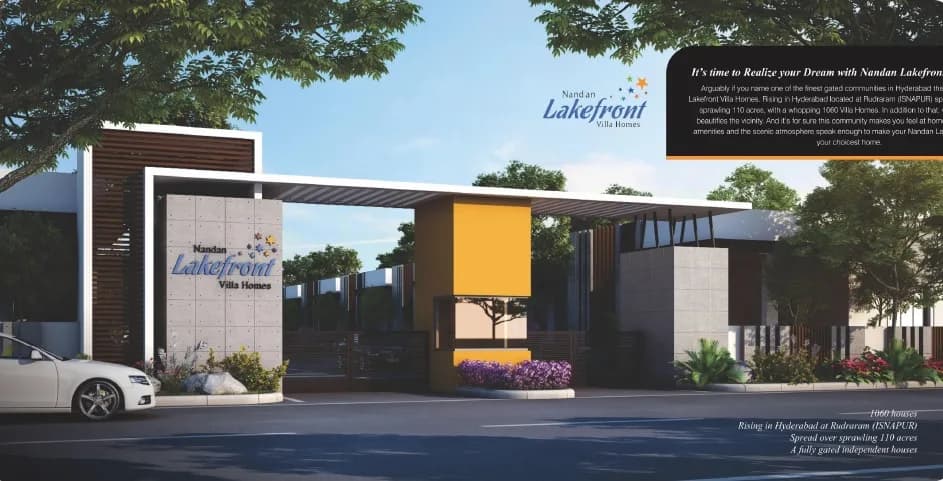 Mantoor Nandan Lakefront Home, Isnapur