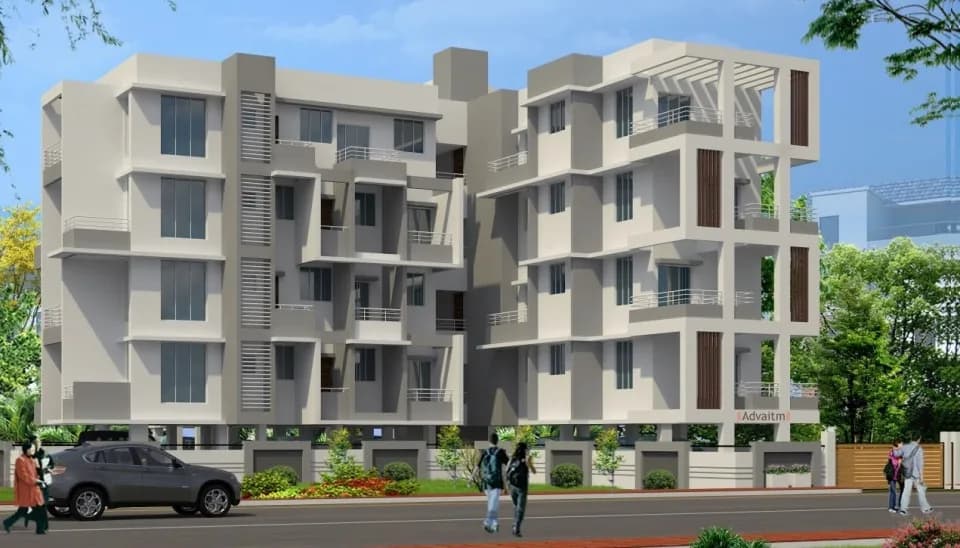 Atharva Advaitm Residency — Elevation