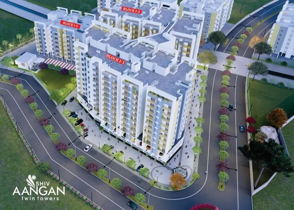 Shiv Aangan Twin Towers, Bawadia Kalan