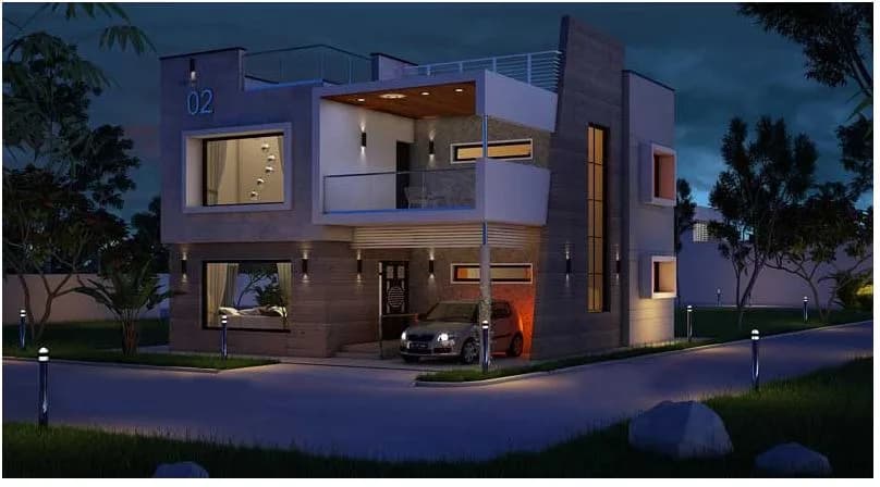 Anvita Nandavanam — Night View