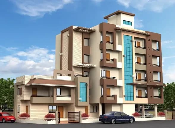 Armaan Residency — Artistic Front View