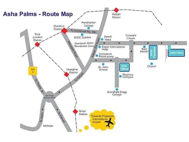 Asha Palms — Location Plan