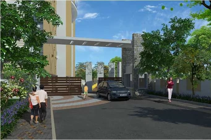 Aagam Highway Bliss — Entrance