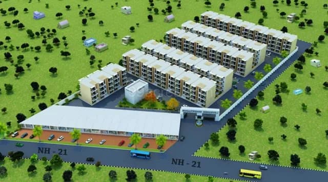 Shanti Hollywood Heights 1 — Artistic Aerial View