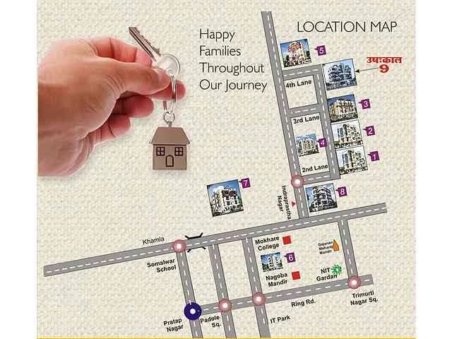 Swapna Ushakaal 9 — Location Plan