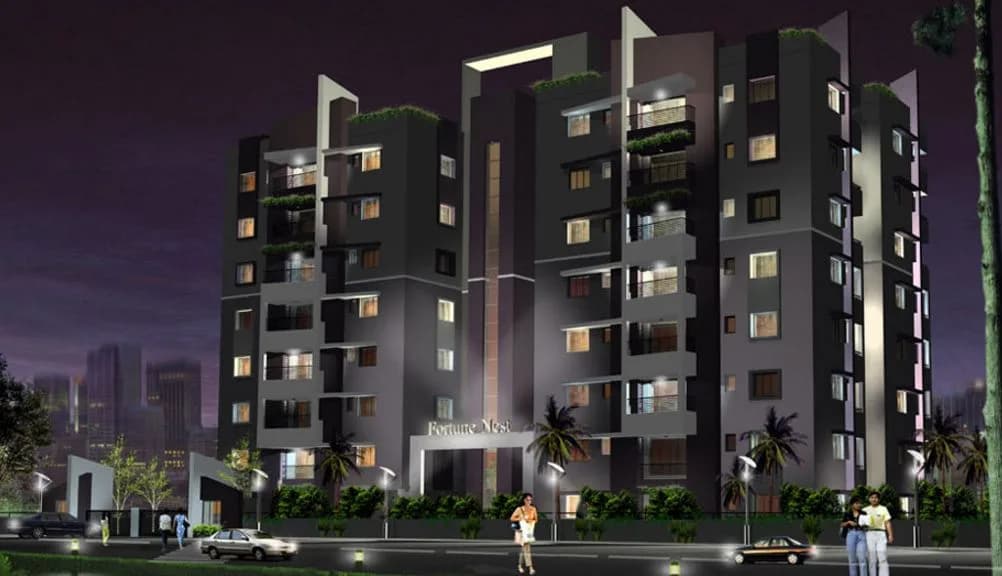 Sri Sreenivasa Fortune Nest — Night view