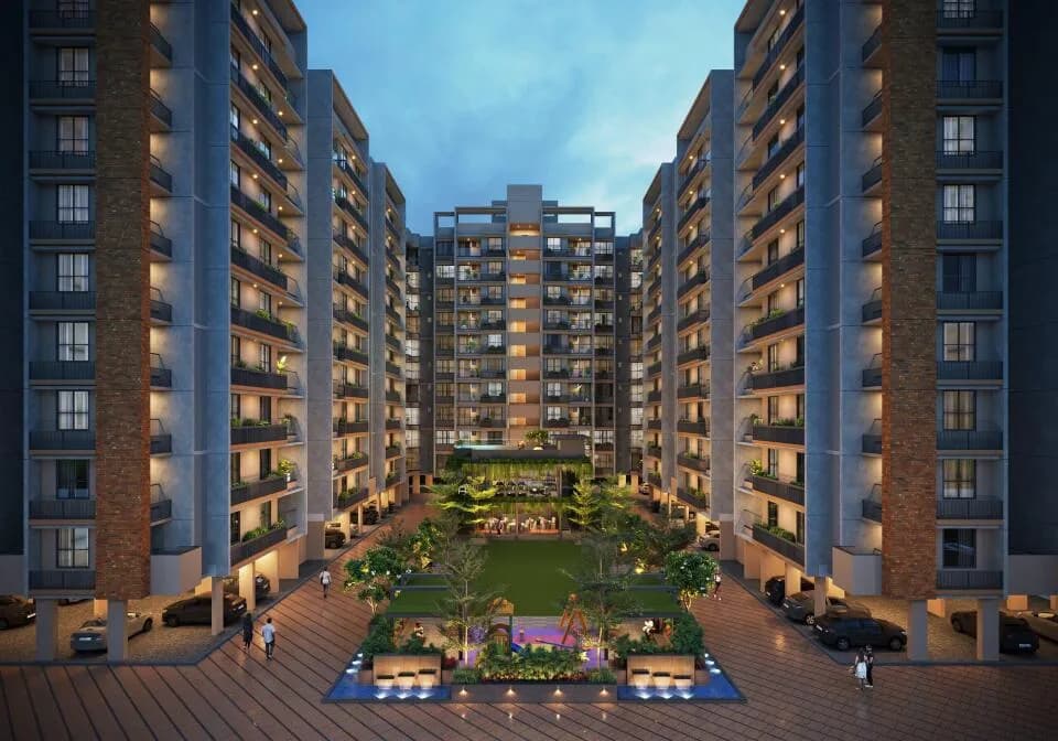 Divine Skypark, South Bopal
