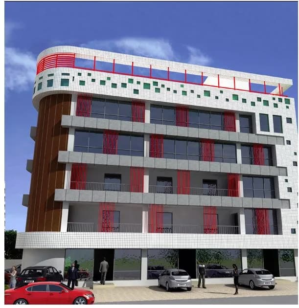 Vyapti Vishv Arcade — Side View