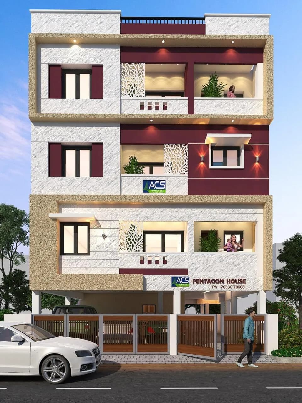 ACS Pentagon House, Kundrathur