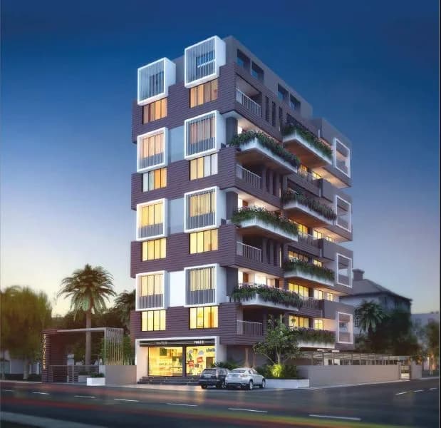 Surveen Towers — Night view