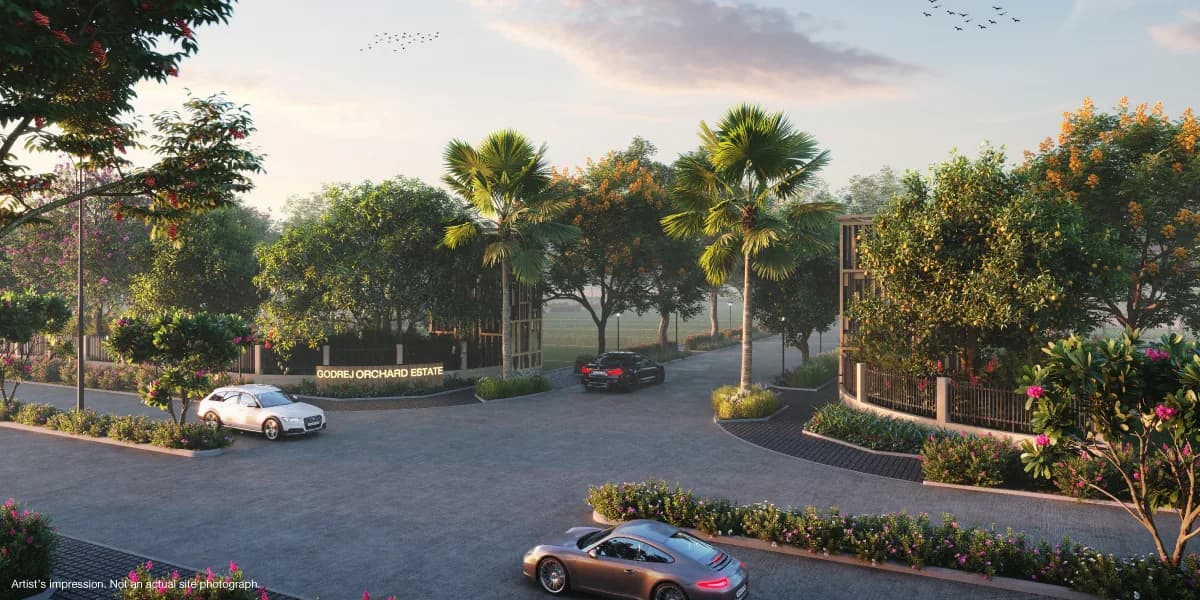 Godrej Orchard Estate, Besa