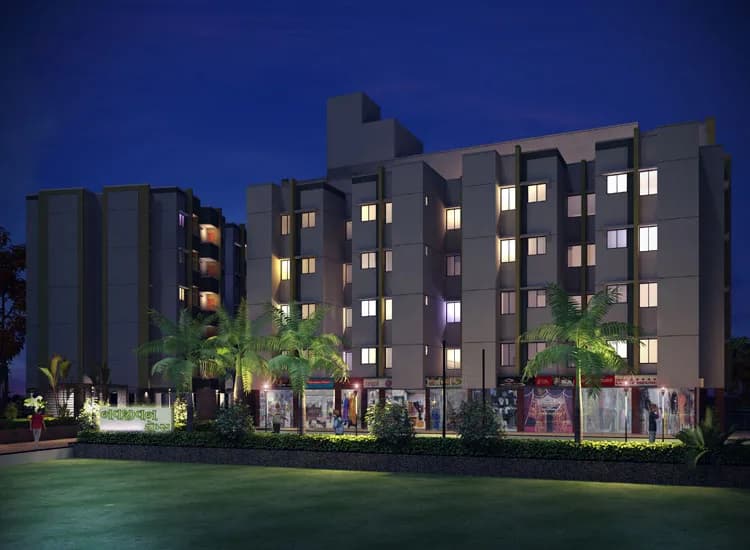 Foliage Navjivan Homes — Night View