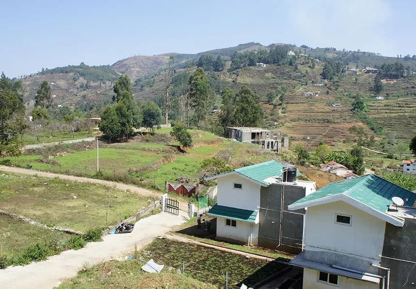 Rams Alpine Retreat Villas — Aerial View