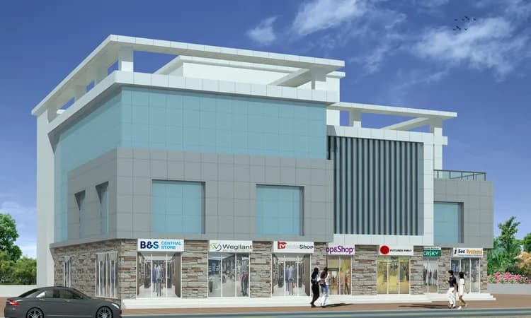 Pristine Prolife Commercial — Front Elevation