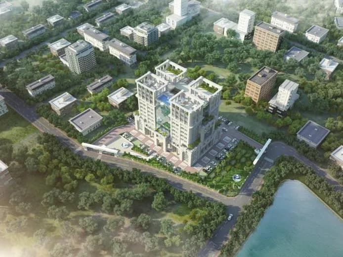 Sakti Statesman — Artistic Aerial View