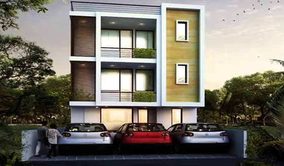 CKD Jai Vilas — Front Elevation