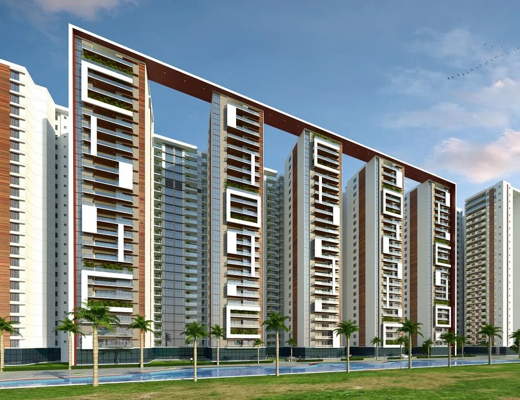 The Advantage Raheja Acco — Side View