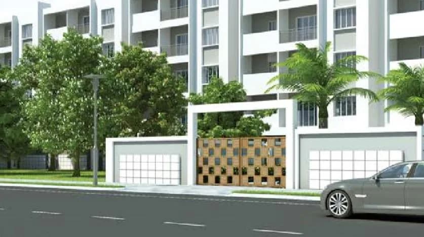 Mithuna White Bells — Entrance