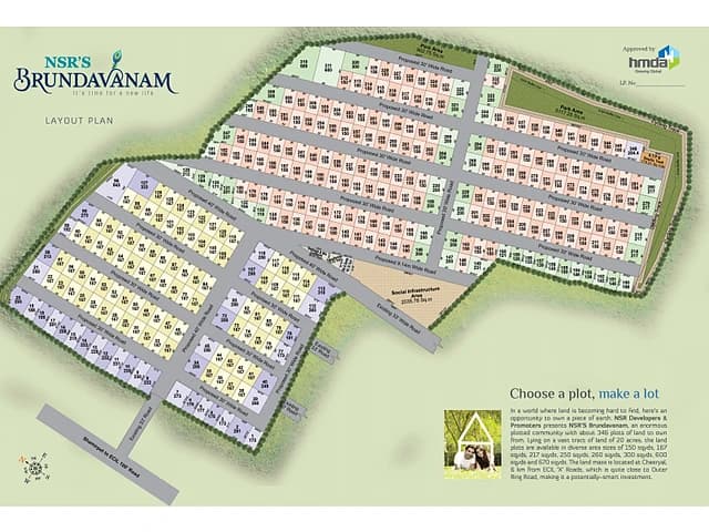 NSR Brundavanam, Cheriyal