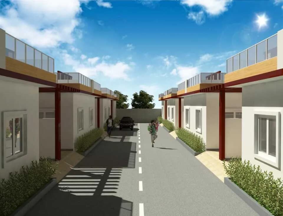 Pancheshwari Oscar Residency — Internal Road