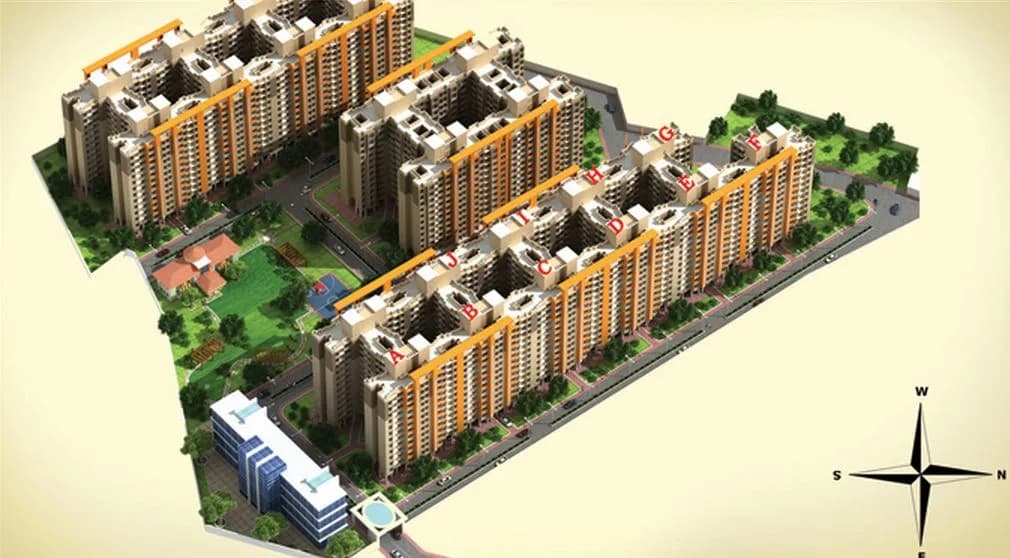 Crystal Virar Nagri — Aerial View