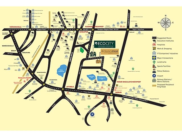 Spa Ecocity — Location Plan