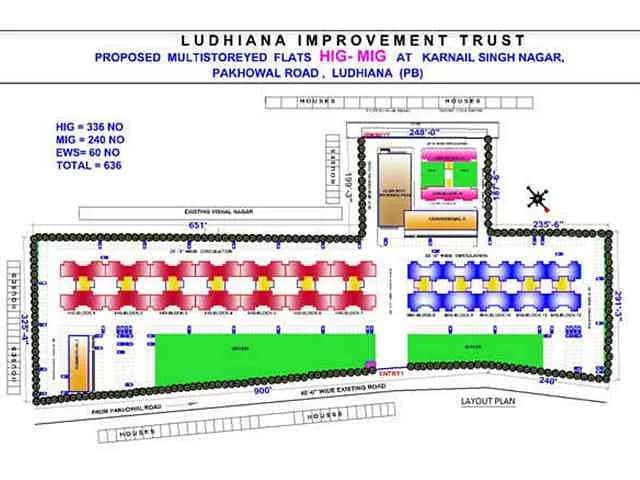 Ludhiana Atal Apartments, Pakhowal Road