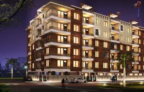 Buildcon Maghad Mansion — Night View