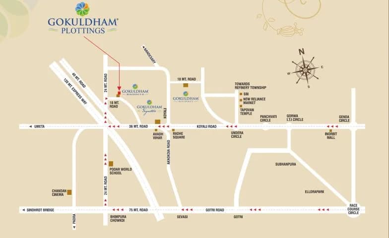 Gokuldham Plottings, Koyali