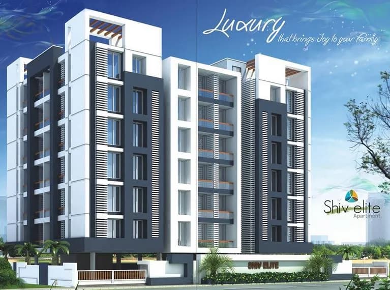 Oshi Shiv Elite Apartment — Elevation