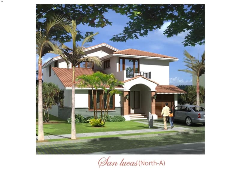Jain San Lucas — San Lucas North A Elevation