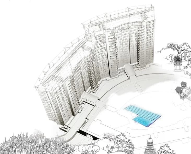 Prisha Heights — Aerial View