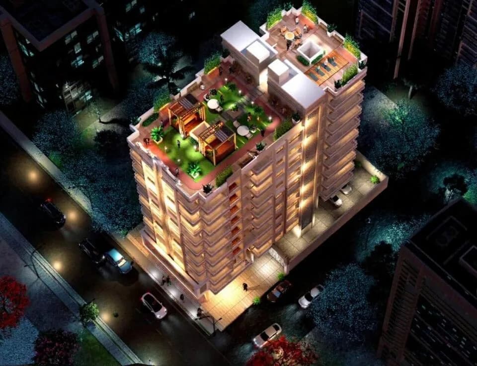Sai Krishna Sadan — Aerial View