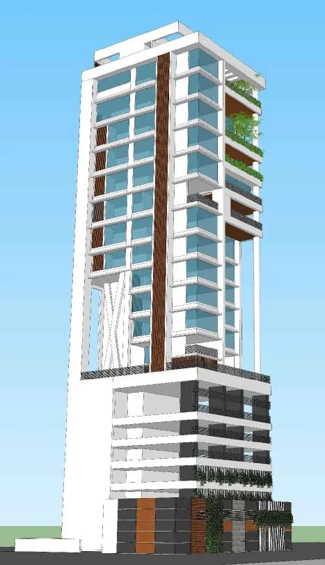 Sam Bhoomi LIFE 1 — Artistic Elevation