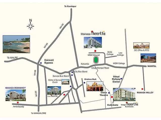 Theertha Image Towers, Kukkikatte