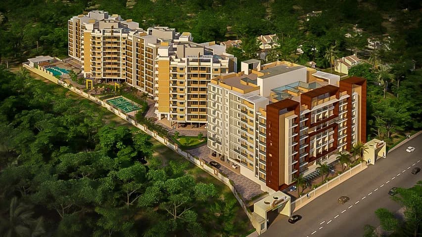 Tridentia Panache — Aerial View