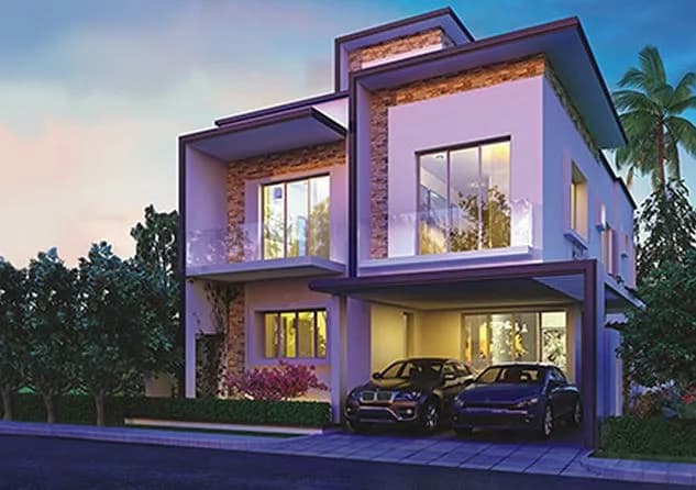 K Jayaraj Anagha N R Water Front — Elevation
