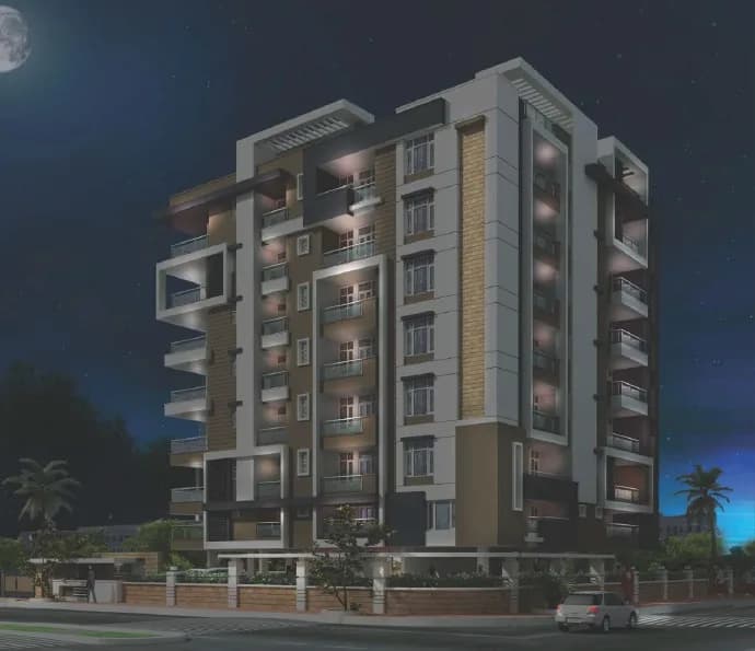 SDC Degra Heights — Night View