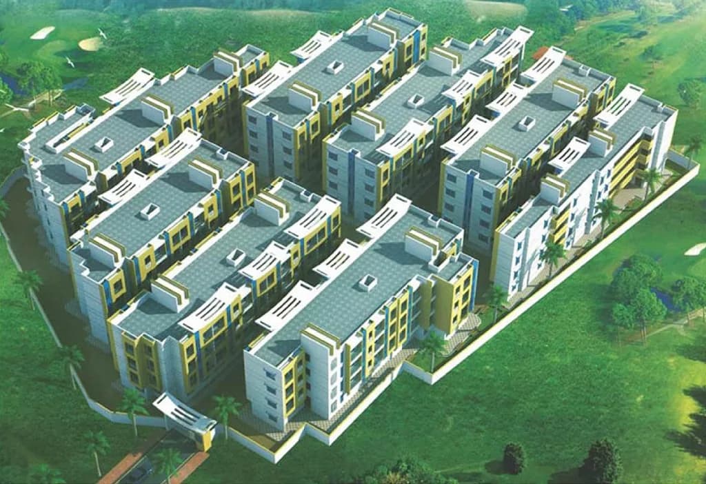 Shree Vallabh Sumaria Residency — Aerial View